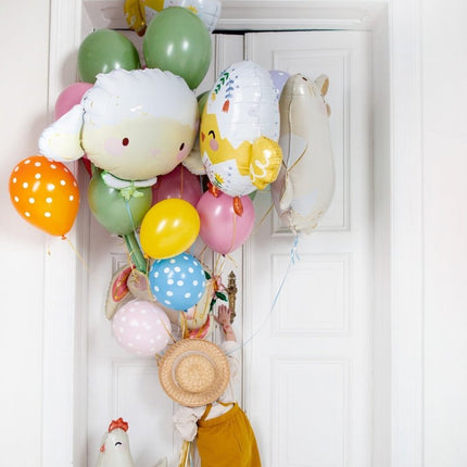 Helium Ballon Kip Leeg 57cm van Partydeco koop je bij Partywinkel