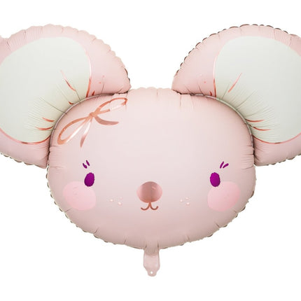 Helium Ballon Muis Leeg 75cm van Partydeco koop je bij Partywinkel