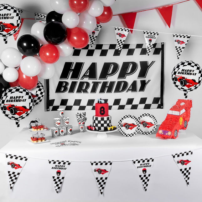 Helium Ballon Race Dubbelzijdig Leeg 45cm van Boland koop je bij Partywinkel