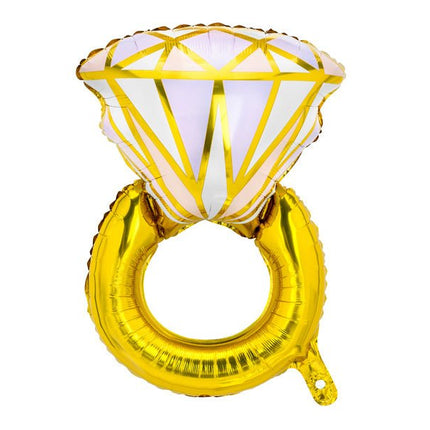Helium Ballon Ring Leeg 95cm van Partydeco koop je bij Partywinkel