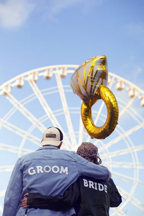 Helium Ballon Ring Leeg 95cm van Partydeco koop je bij Partywinkel