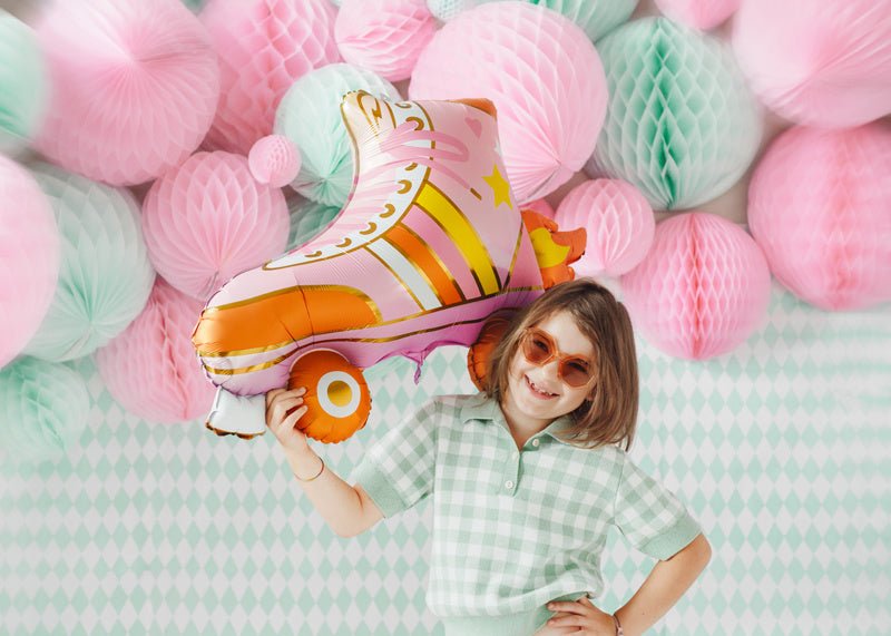 Helium Ballon Rolschaatsen Leeg 74cm van Partydeco koop je bij Partywinkel