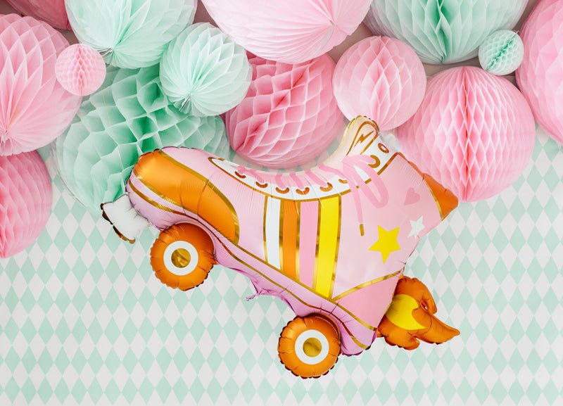 Helium Ballon Rolschaatsen Leeg 74cm van Partydeco koop je bij Partywinkel