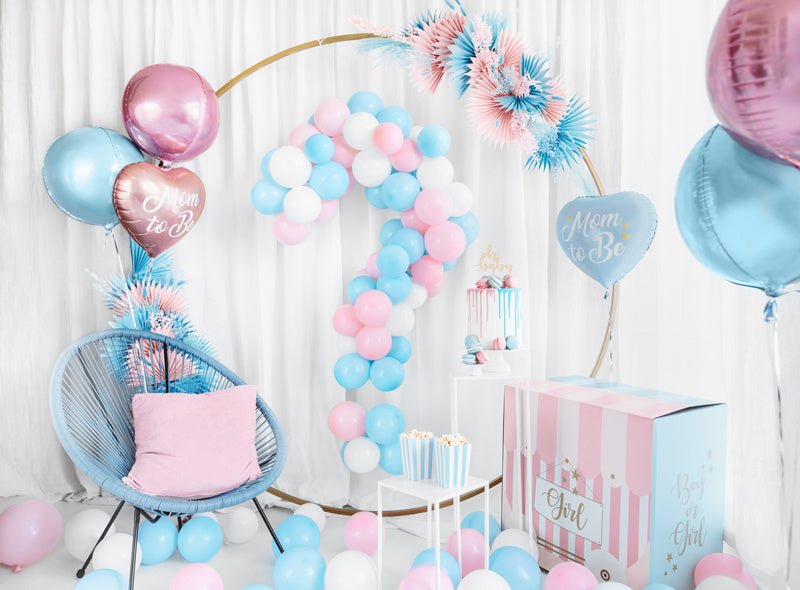 Helium Ballon Rond Lichtroze Leeg 40cm van Partydeco koop je bij Partywinkel