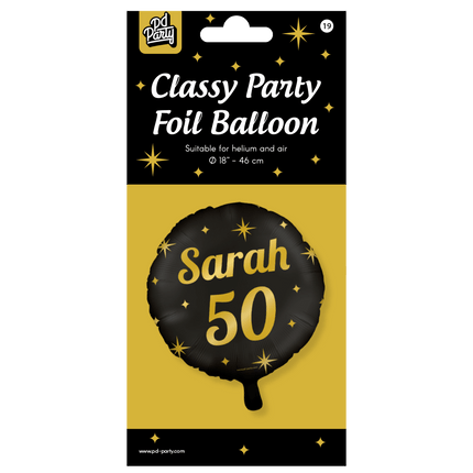 Helium Ballon Sarah Leeg 30cm van Paper Dreams koop je bij Partywinkel
