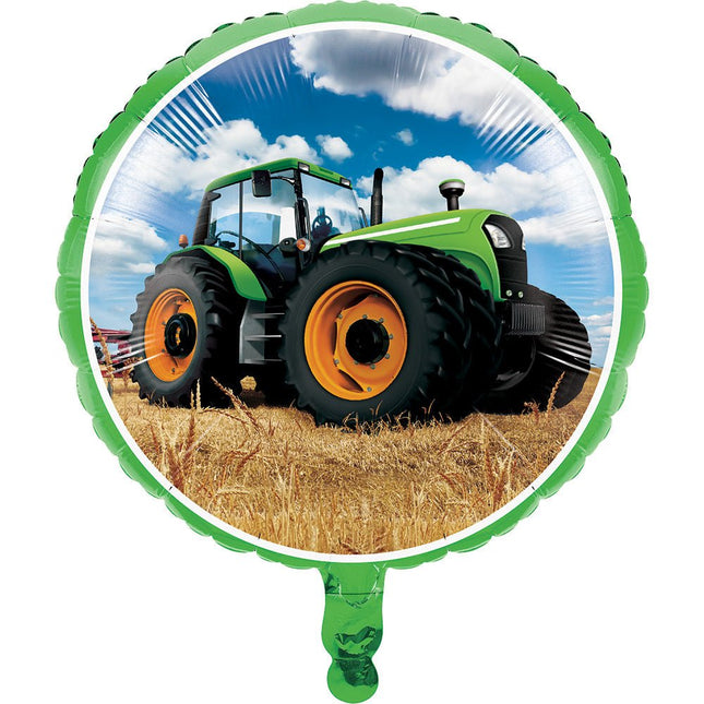 Helium Ballon Traktor Leeg 44cm van Creative Converting koop je bij Partywinkel