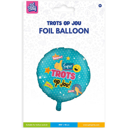 Helium Ballon Trots op jou 46cm van Paper Dreams koop je bij Partywinkel