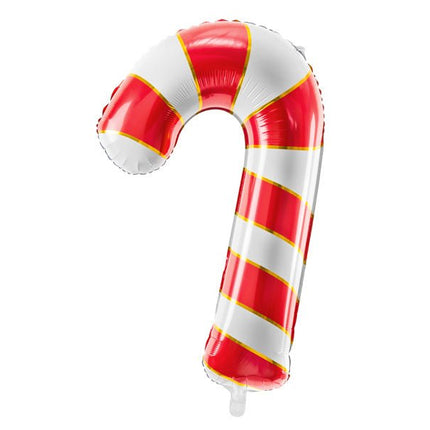 Helium Ballon Zuurstok Rood Leeg 82cm van Partydeco koop je bij Partywinkel