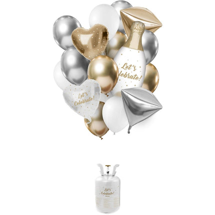 Helium Tank Bruiloft 19 delig van Folat koop je bij Partywinkel