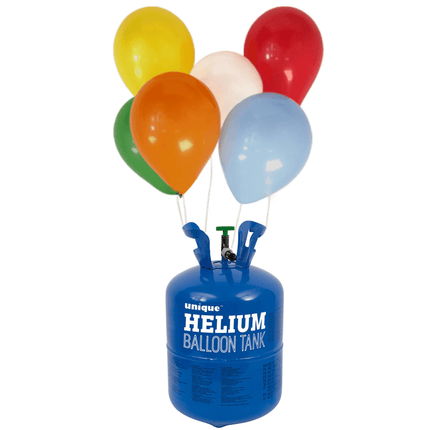 Helium Tank met 50 Ballonnen en Lint van Partywinkel koop je bij Partywinkel