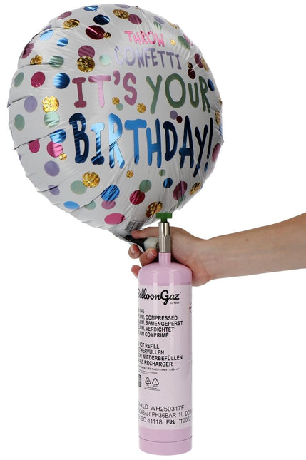 Helium Tank Voor 45cm Folie Ballon van Partywinkel koop je bij Partywinkel