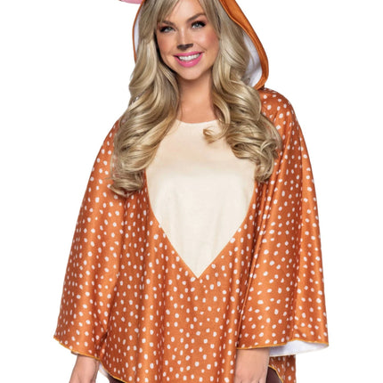 Hert Poncho Dames Leg Avenue van Leg Avenue koop je bij Partywinkel