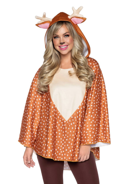 Hert Poncho Dames Leg Avenue van Leg Avenue koop je bij Partywinkel