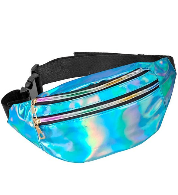 Heuptas Blauw Holografisch van Widmann koop je bij Partywinkel