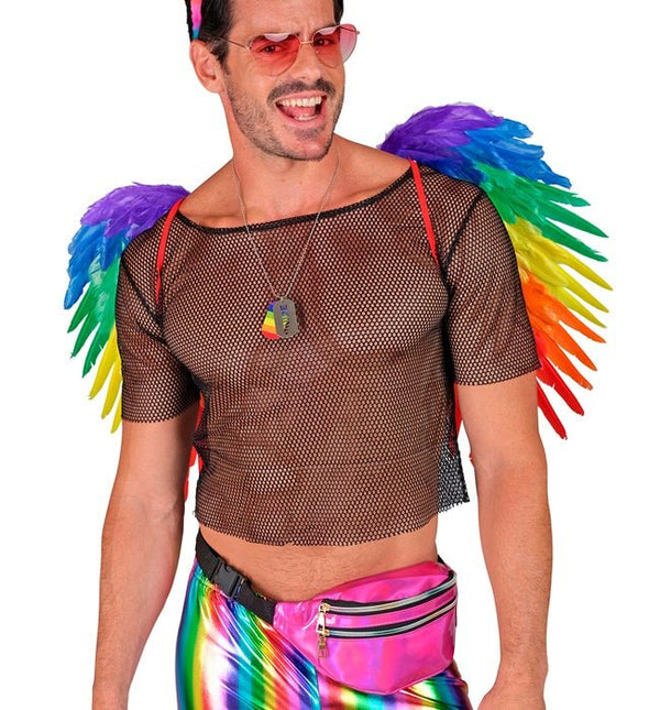 Heuptas Roze Holografisch van Widmann koop je bij Partywinkel