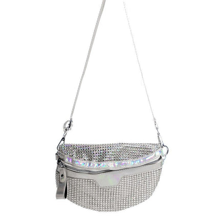 Zilveren Heuptasje Steentjes van Wilbers & Wilbers koop je bij Partywinkel