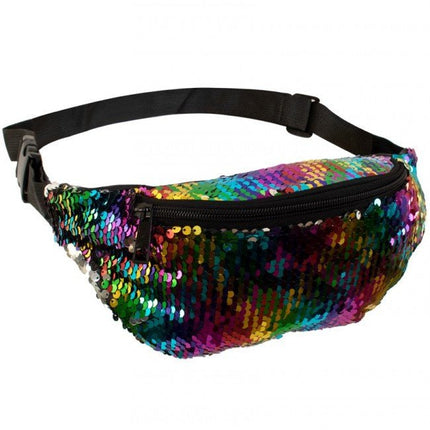 Heuptasje Multicolour Pailletten van PartyXplosion koop je bij Partywinkel