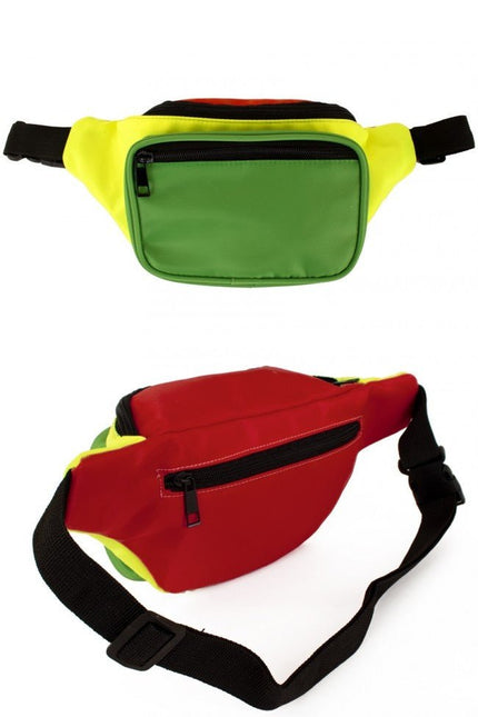 Heuptasje Rood/Geel/Groen van PartyXplosion koop je bij Partywinkel