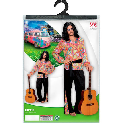 Hippie 60S Kostuum Heren 3 delig van Widmann koop je bij Partywinkel
