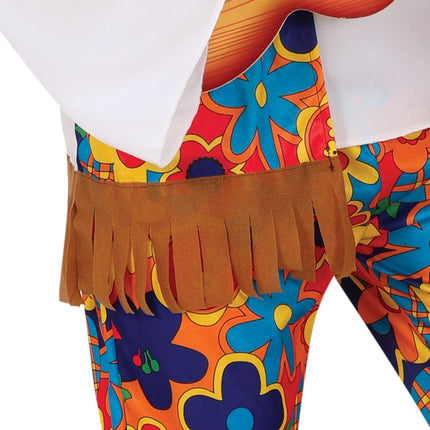 Hippie 60S Kostuum Heren Bloemen 3 delig van Fiestas Guirca koop je bij Partywinkel
