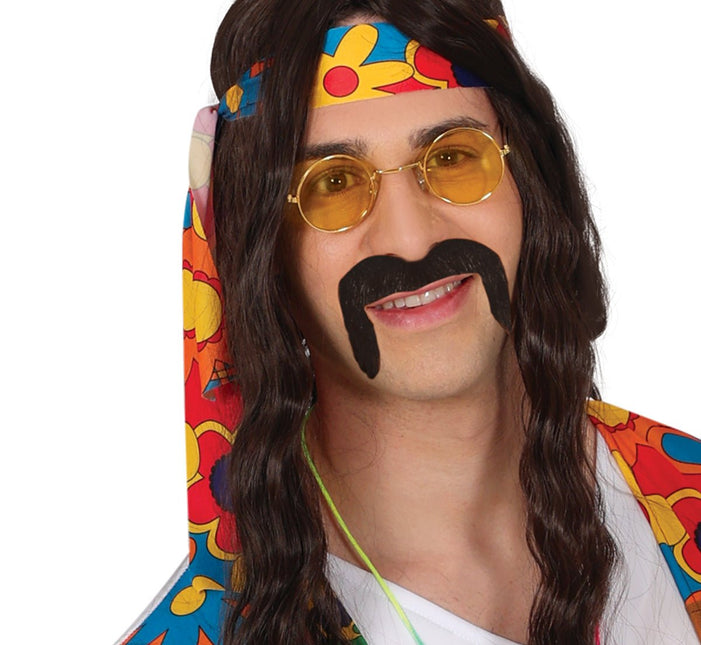 Hippie 60S Kostuum Heren Bloemen 3 delig van Fiestas Guirca koop je bij Partywinkel