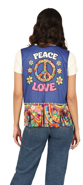 Hippie 60S Vest Dames van Fiestas Guirca koop je bij Partywinkel