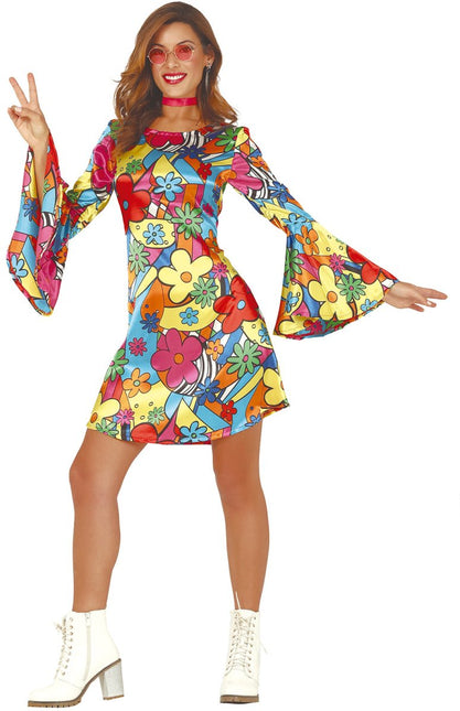 Hippie Jurkje Bloemen van Fiestas Guirca koop je bij Partywinkel