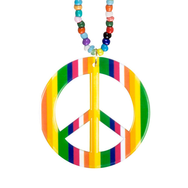 Hippie Ketting Regenboog van Boland koop je bij Partywinkel