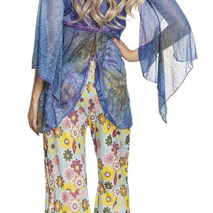 Hippie Kostuum Dames Flowers van Boland koop je bij Partywinkel