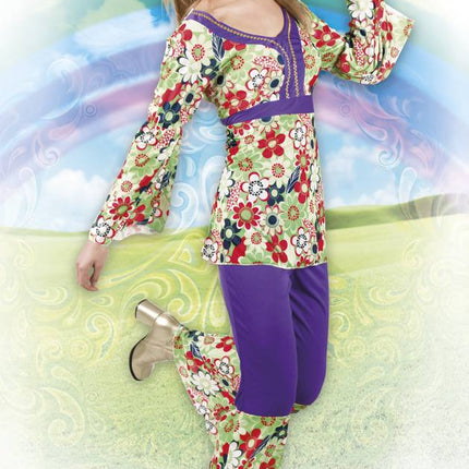 Hippie Kostuum Dames M van Boland koop je bij Partywinkel