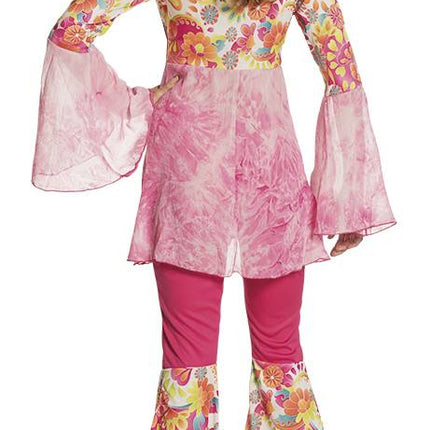 Hippie Kostuum Dames Roze van Boland koop je bij Partywinkel