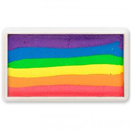 Hobby Watercolor Splitcake Neon Regenboog 28gr van PXP Professional Colours koop je bij Partywinkel