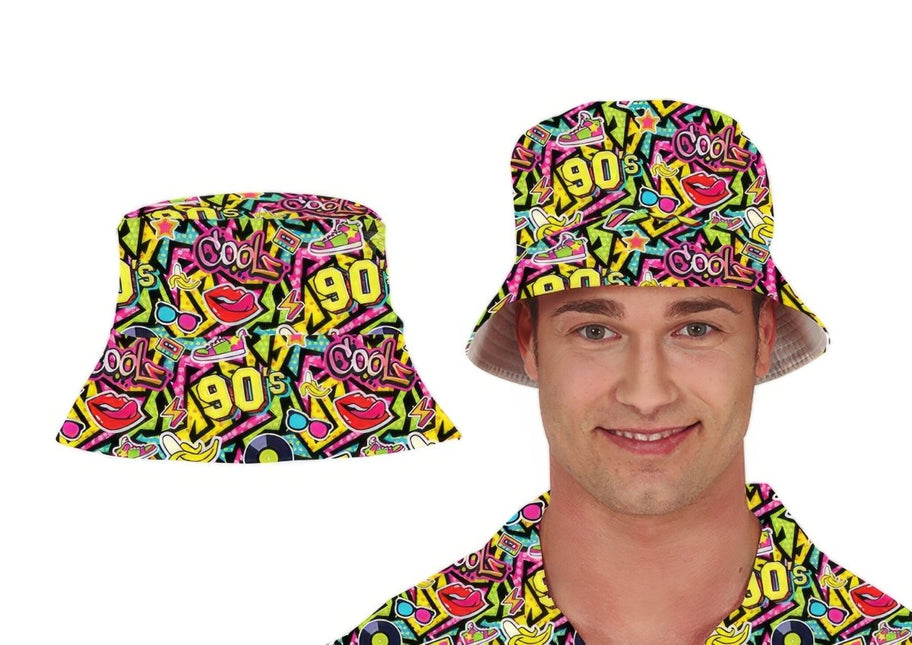 Hoed 90'S van Fiestas Guirca koop je bij Partywinkel