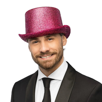 Hoed Showtime pink van Boland koop je bij Partywinkel