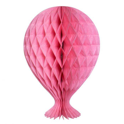 Honeycomb Ballon Lichtroze 37cm van Folat koop je bij Partywinkel