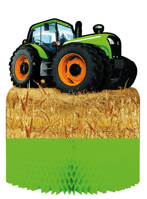 Honeycomb Traktor 30cm van Creative Converting koop je bij Partywinkel