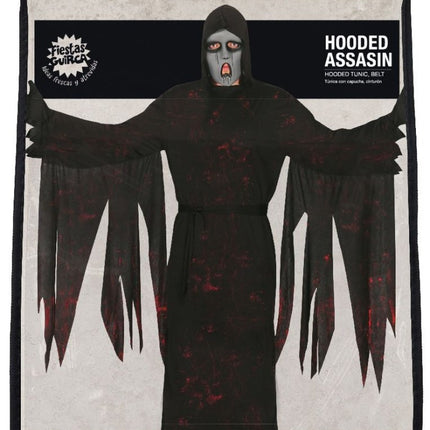 Hooded Assassin Halloween Kostuum Heren van Fiestas Guirca koop je bij Partywinkel