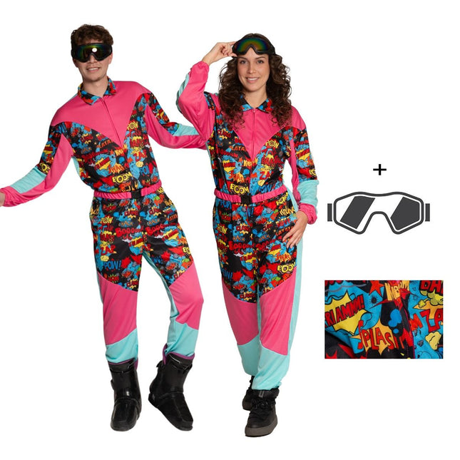 80's Skipak met Bril Comic – Unisex