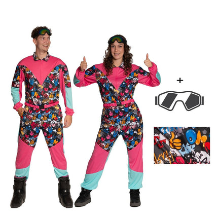 80's Skipak met Bril Funky – Unisex