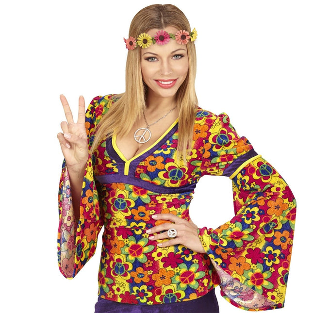 Hoofdband Bloemen van Widmann koop je bij Partywinkel