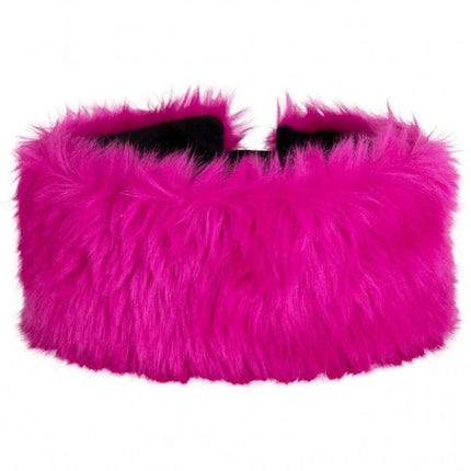 Hoofdband Pluche Purple van PartyXplosion koop je bij Partywinkel