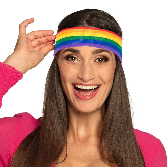Hoofdband Regenboog van Boland koop je bij Partywinkel