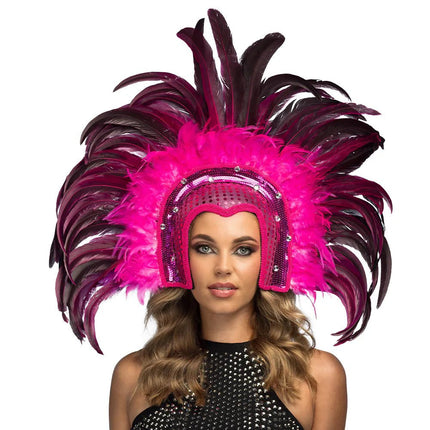 Hoofdtooi Samba roze van Boland koop je bij Partywinkel