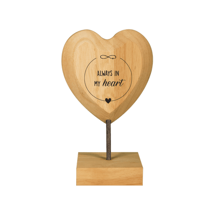 Houten Hart Voor Altijd In Mijn Hart van Paper Dreams koop je bij Partywinkel
