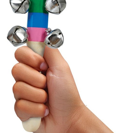 Houten Jingle Bell Ratel 20cm van Fiestas Guirca koop je bij Partywinkel