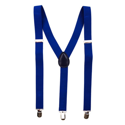 Donkerblauwe Bretels Effen