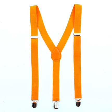 Oranje Bretels Effen