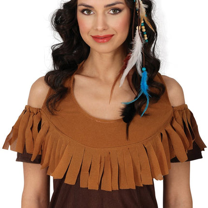 Indiaan Hoofdband van Fiestas Guirca koop je bij Partywinkel