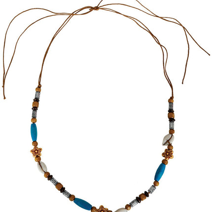 Indiaan Ketting van Fiestas Guirca koop je bij Partywinkel
