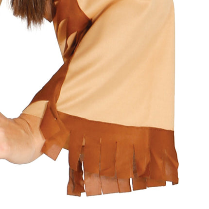 Indiaanse Jurk Bruin Dames 2 delig van Fiestas Guirca koop je bij Partywinkel